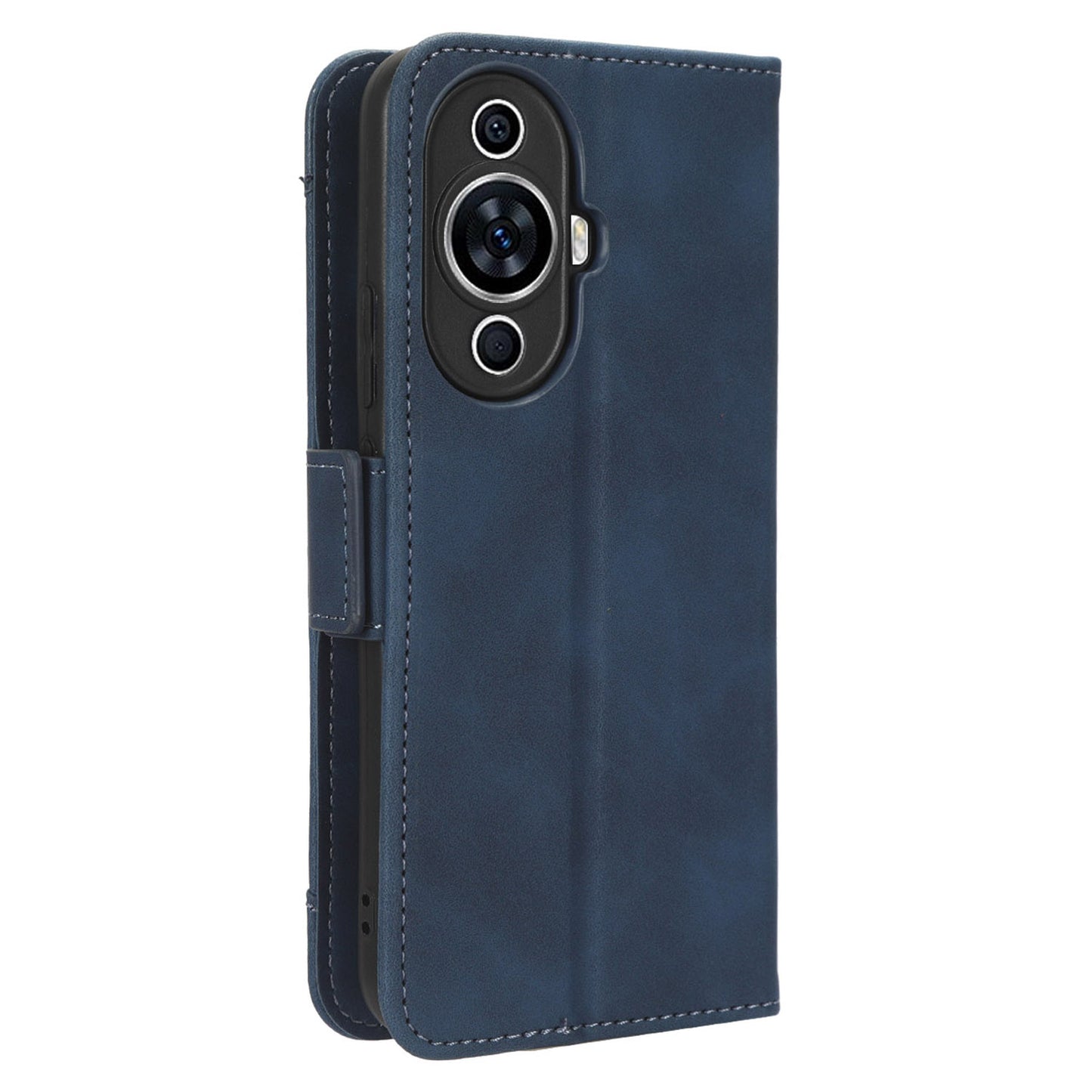 For Huawei nova 11 Flip PU Leather Phone Case Stand Multiple Card Slots Wallet Phone Cover