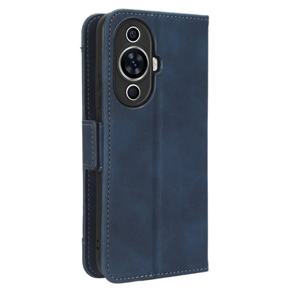 For Huawei nova 11 Flip PU Leather Phone Case Stand Multiple Card Slots Wallet Phone Cover