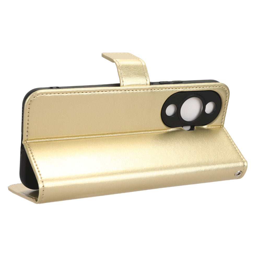 For Huawei nova 11 Wallet Phone Case PU Leather+TPU Crazy Horse Texture Phone Cover with Stand Function