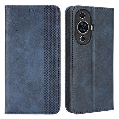 For Huawei nova 11 Pro / nova 11 Ultra TPU+PU Leather Cover Stand Wallet Retro Flip Phone Case