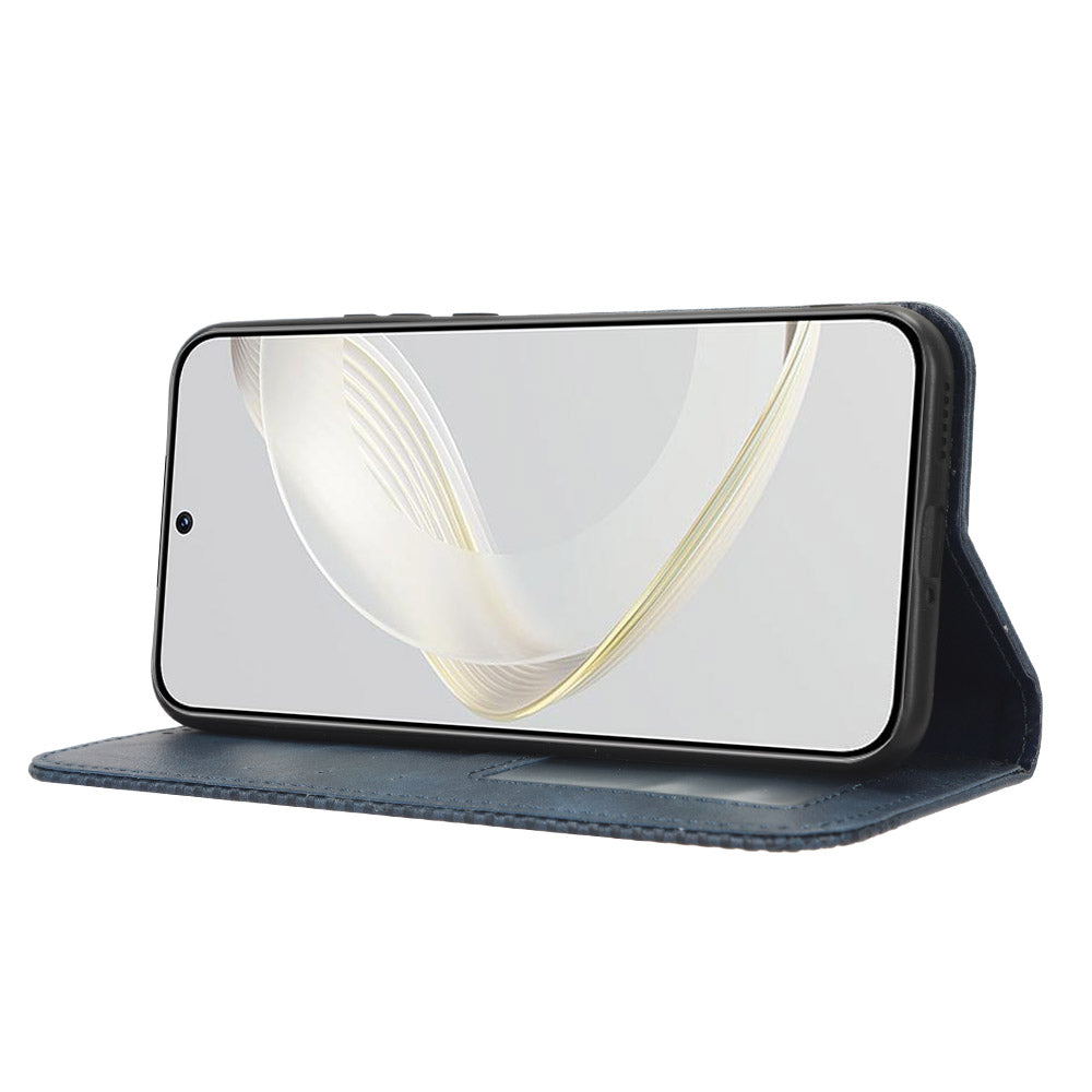 For Huawei nova 11 Pro / nova 11 Ultra TPU+PU Leather Cover Stand Wallet Retro Flip Phone Case