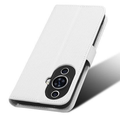 For Huawei nova 11 Pro / nova 11 Ultra Phone Case PU Leather Diamond Texture Stand Wallet Phone Cover