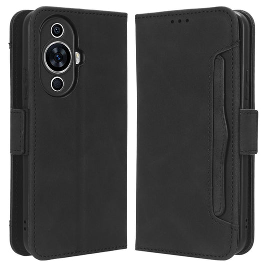 For Huawei nova 11 Pro / nova 11 Ultra PU Leather Wallet Phone Stand Case Multiple Card Slots Phone Cover