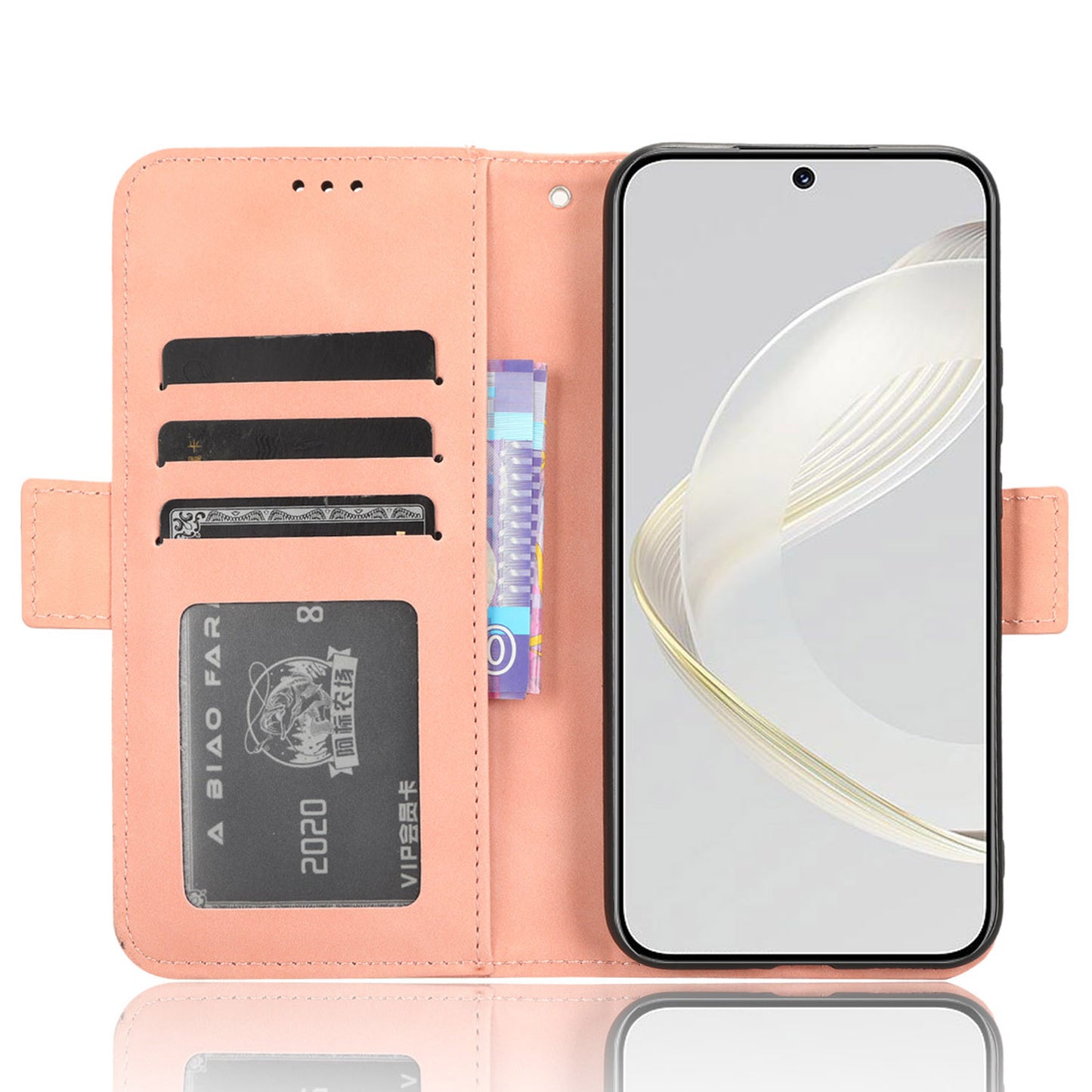 For Huawei nova 11 Pro / nova 11 Ultra PU Leather Wallet Phone Stand Case Multiple Card Slots Phone Cover