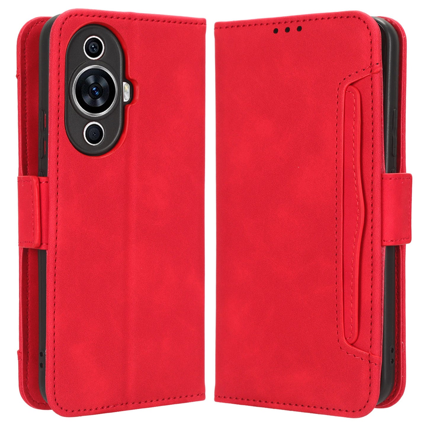 For Huawei nova 11 Pro / nova 11 Ultra PU Leather Wallet Phone Stand Case Multiple Card Slots Phone Cover