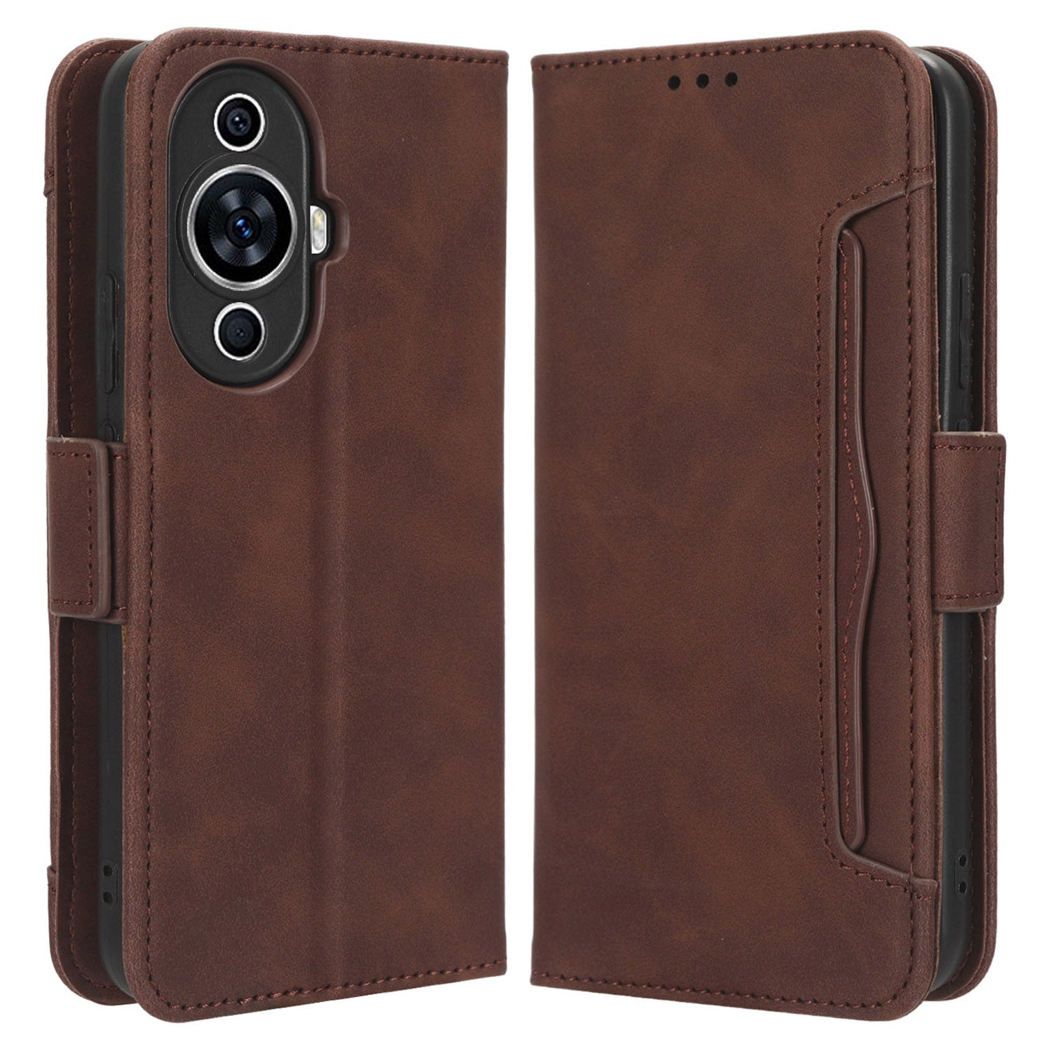 For Huawei nova 11 Pro / nova 11 Ultra PU Leather Wallet Phone Stand Case Multiple Card Slots Phone Cover