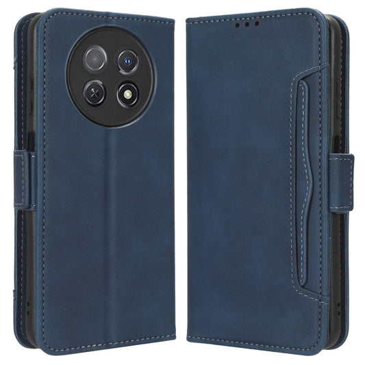 For Huawei nova Y91 4G / Enjoy 60X Multiple Card Slots Phone Cover Wallet PU Leather Phone Stand Case