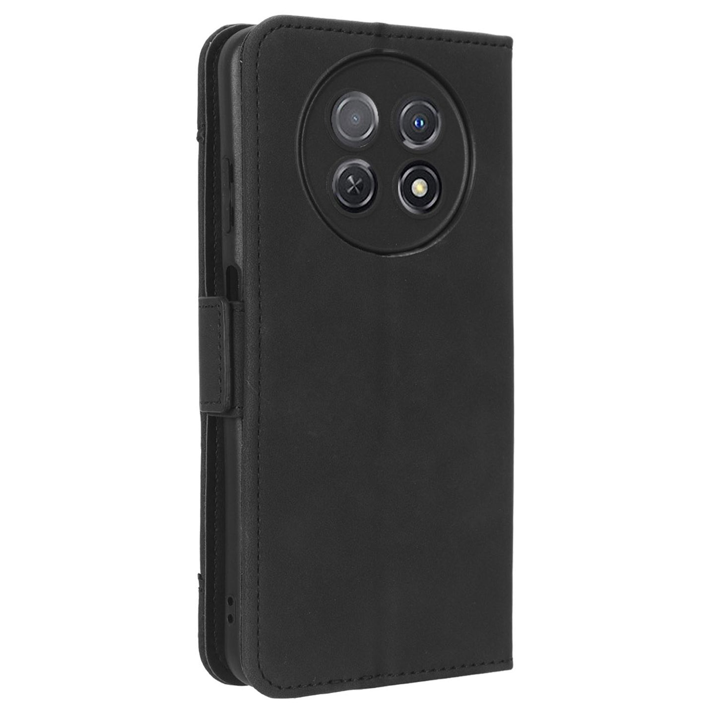 For Huawei nova Y91 4G / Enjoy 60X Multiple Card Slots Phone Cover Wallet PU Leather Phone Stand Case