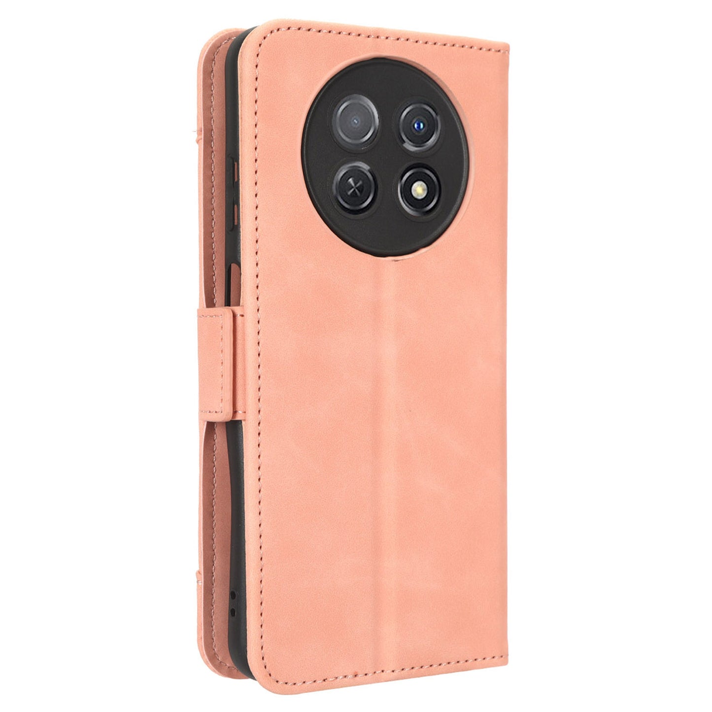 For Huawei nova Y91 4G / Enjoy 60X Multiple Card Slots Phone Cover Wallet PU Leather Phone Stand Case