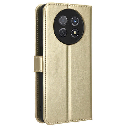 For Huawei nova Y91 4G / Enjoy 60X Crazy Horse Texture Flip Phone Case Stand Wallet PU Leather Phone Cover