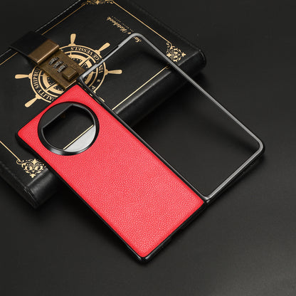 For Huawei Mate X3 5G Phone Case Litchi Texture PU Leather Coated Protective Phone Cover