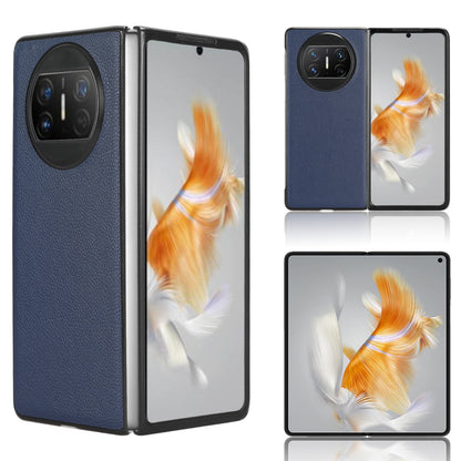 For Huawei Mate X3 5G Phone Case Litchi Texture PU Leather Coated Protective Phone Cover