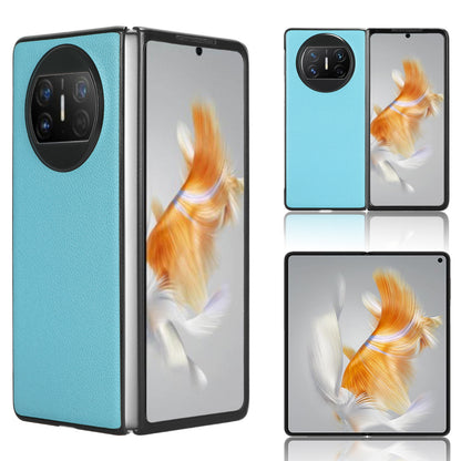 For Huawei Mate X3 5G Phone Case Litchi Texture PU Leather Coated Protective Phone Cover