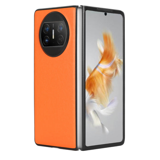 For Huawei Mate X3 5G PU Leather Coated PC Phone Case Drop-proof Smartphone Cover