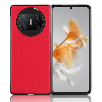 For Huawei Mate X3 5G PU Leather Coated PC Phone Case Drop-proof Smartphone Cover