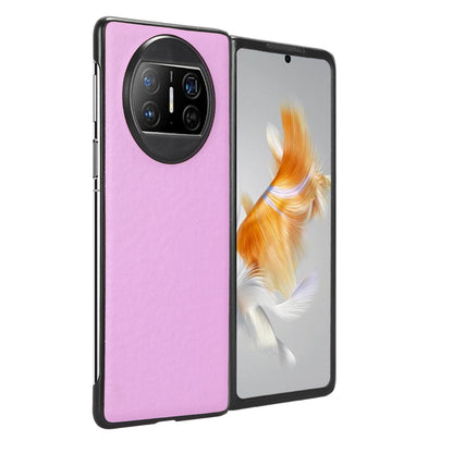 For Huawei Mate X3 5G PU Leather Coated PC Phone Case Drop-proof Smartphone Cover