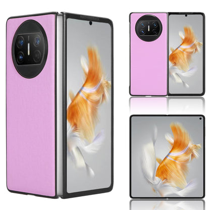 For Huawei Mate X3 5G PU Leather Coated PC Phone Case Drop-proof Smartphone Cover