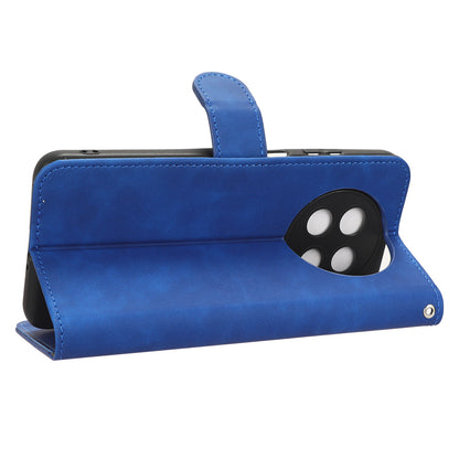 For Huawei Enjoy 60X PU Leather Flip Cover Skin-touch Stand Wallet Phone Case