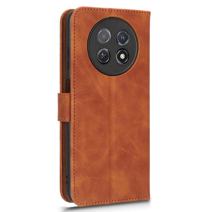 For Huawei Enjoy 60X PU Leather Flip Cover Skin-touch Stand Wallet Phone Case