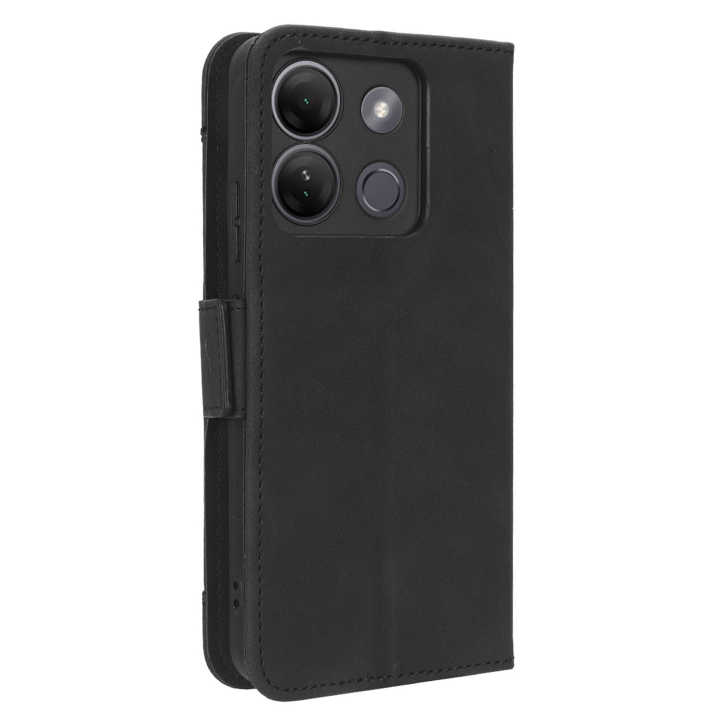 For Infinix Smart 7 Plus / Smart 7 (India) 4G Phone Wallet Case Multiple Card Slots PU Leather Stand Phone Cover