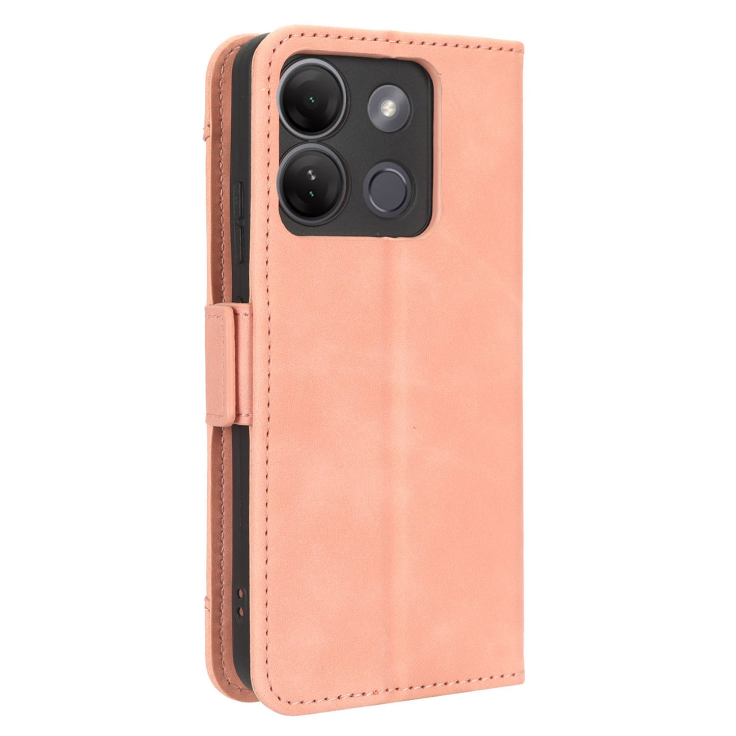 For Infinix Smart 7 Plus / Smart 7 (India) 4G Phone Wallet Case Multiple Card Slots PU Leather Stand Phone Cover