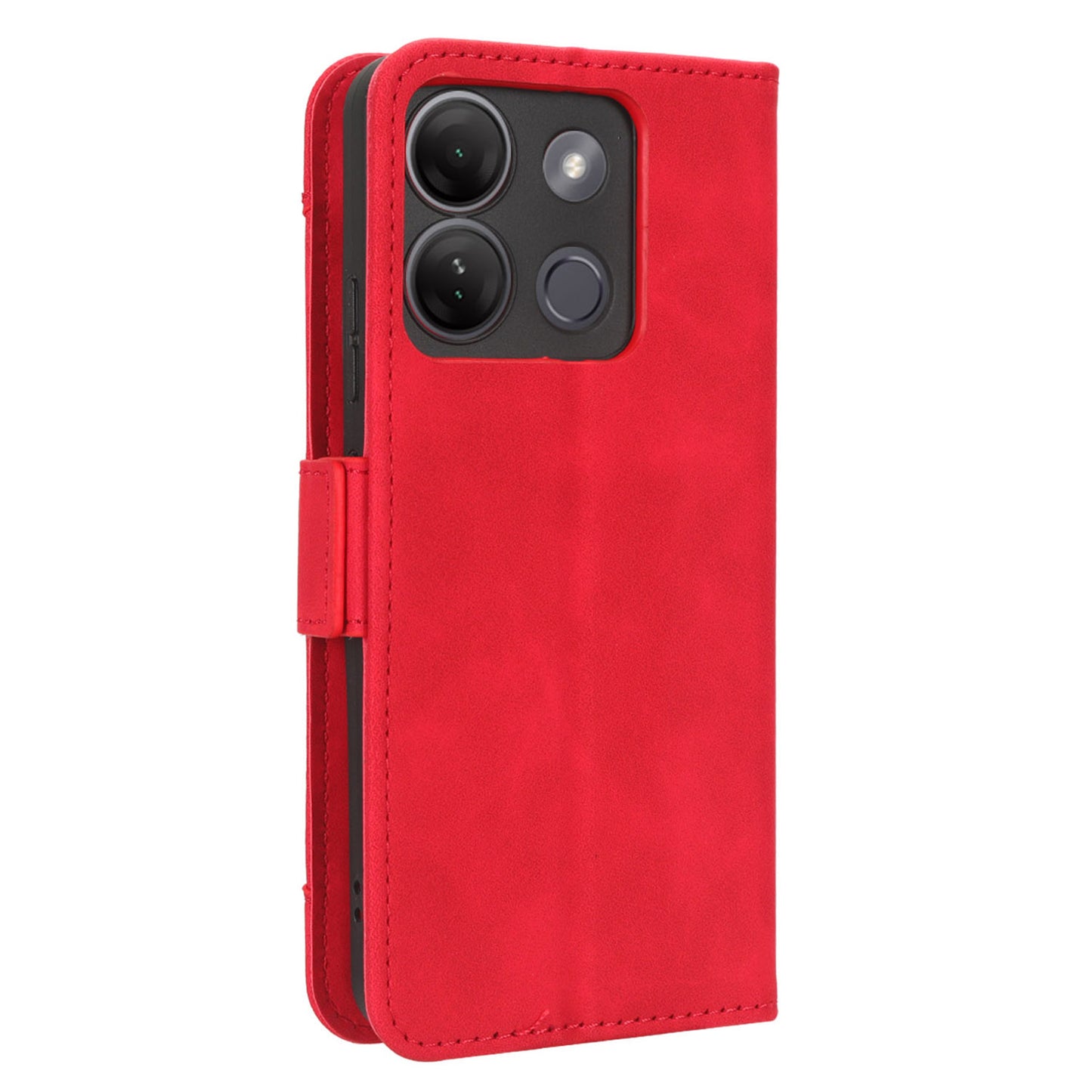 For Infinix Smart 7 Plus / Smart 7 (India) 4G Phone Wallet Case Multiple Card Slots PU Leather Stand Phone Cover