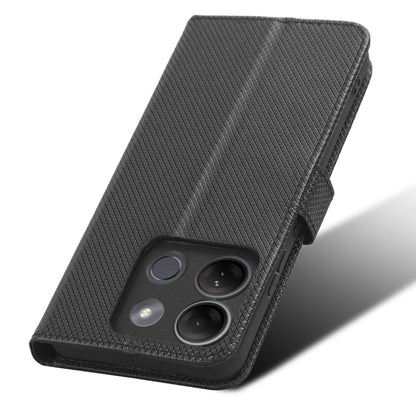 For Infinix Smart 7 Plus Diamond Texture Phone Case PU Leather Stand Wallet Phone Cover
