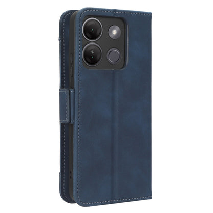 For Infinix Smart 7 HD 4G X6516 Wallet Stand PU Leather Case Multiple Card Slots Phone Cover