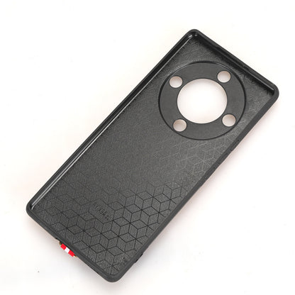 For Honor X9a 5G / Magic5 Lite 5G / X40 5G Leather Coated Phone Case Wristband Kickstand PC+TPU Protective Cover