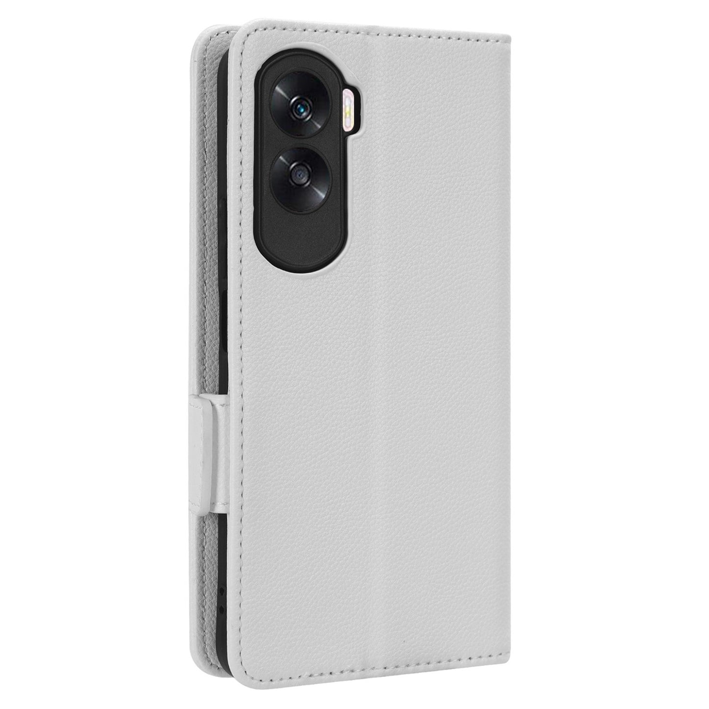 For Honor 90 Lite 5G / X50i 5G Anti-Scratch PU Leather Wallet Phone Case Litchi Texture Flip Stand Phone Cover
