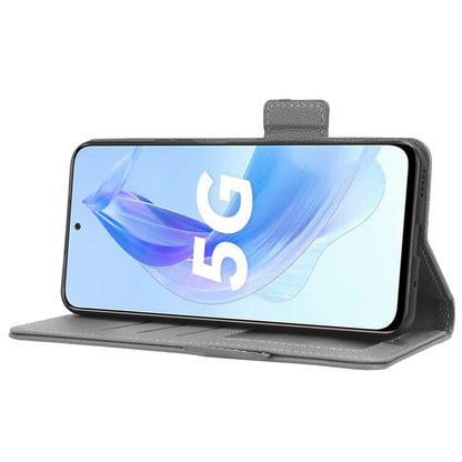 For Honor 90 Lite 5G / X50i 5G Anti-Scratch PU Leather Wallet Phone Case Litchi Texture Flip Stand Phone Cover