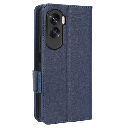 For Honor 90 Lite 5G / X50i 5G Anti-Scratch PU Leather Wallet Phone Case Litchi Texture Flip Stand Phone Cover