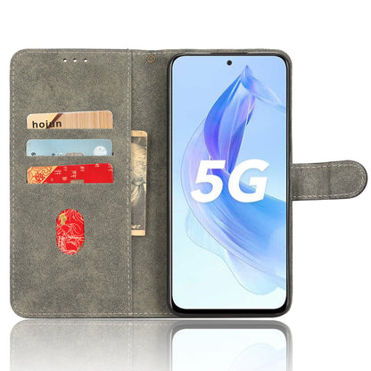 For Honor 90 Lite 5G / X50i 5G RFID Blocking PU Leather Case Cell Phone Wallet Stand Cover with Strap