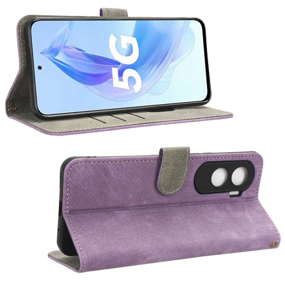 For Honor 90 Lite 5G / X50i 5G RFID Blocking PU Leather Case Cell Phone Wallet Stand Cover with Strap