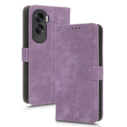 For Honor 90 Lite 5G / X50i 5G RFID Blocking PU Leather Case Cell Phone Wallet Stand Cover with Strap