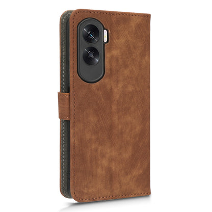 For Honor 90 Lite 5G / X50i 5G RFID Blocking PU Leather Case Cell Phone Wallet Stand Cover with Strap