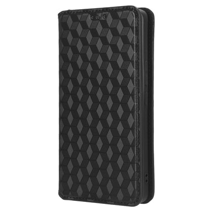 For Xiaomi 13 Ultra Rhombus Imprinted PU Leather Phone Case Wallet Stand Flip Cover