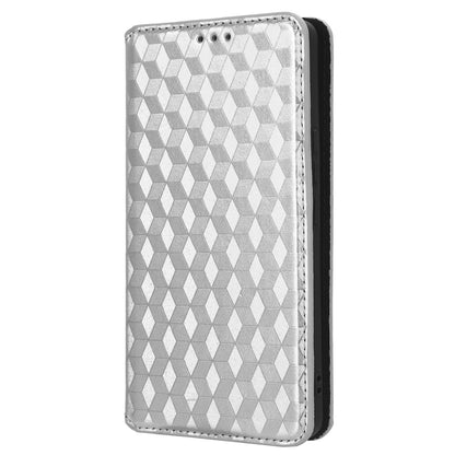 For Xiaomi 13 Ultra Rhombus Imprinted PU Leather Phone Case Wallet Stand Flip Cover