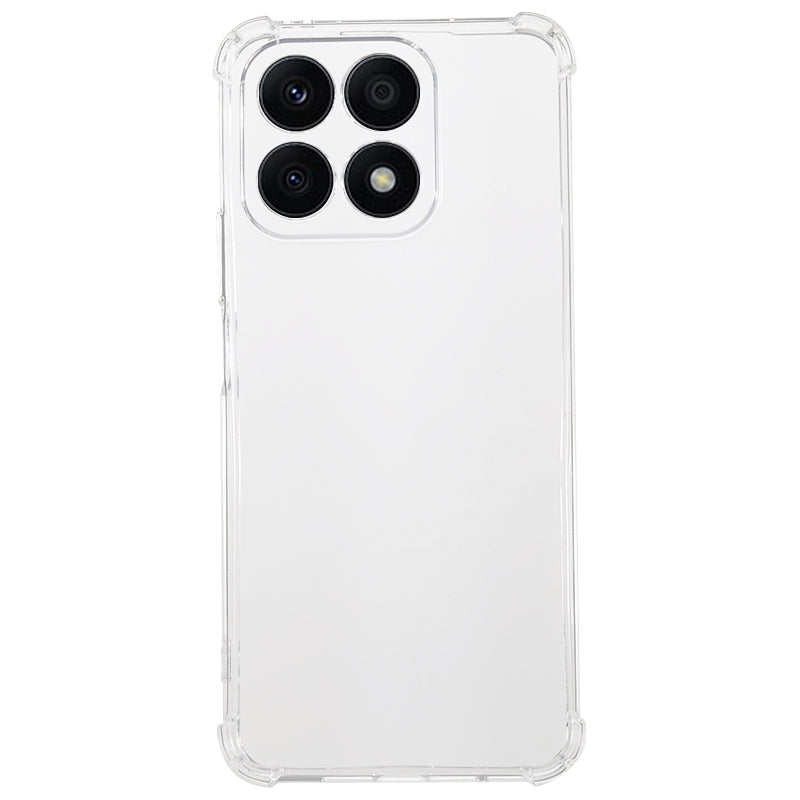 For Honor X8a 4G Reinforced Corners TPU Phone Case Transparent Cell Phone Cover