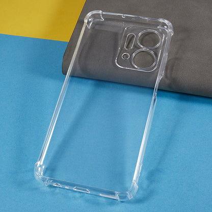 For Honor X7a 5G / Play7T 5G Four Corners Anti-drop Phone Case Transparent TPU Cover