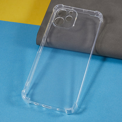 For Huawei nova Y61 4G Transparent Back Cover Reinforced Corner Shockproof TPU Phone Case