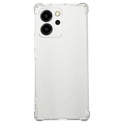 For Honor 80 SE 5G Flexible TPU Case Reinforced Corner Anti-drop Clear Phone Cover