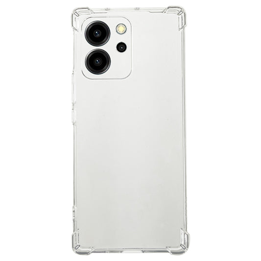 For Honor 80 SE 5G Flexible TPU Case Reinforced Corner Anti-drop Clear Phone Cover