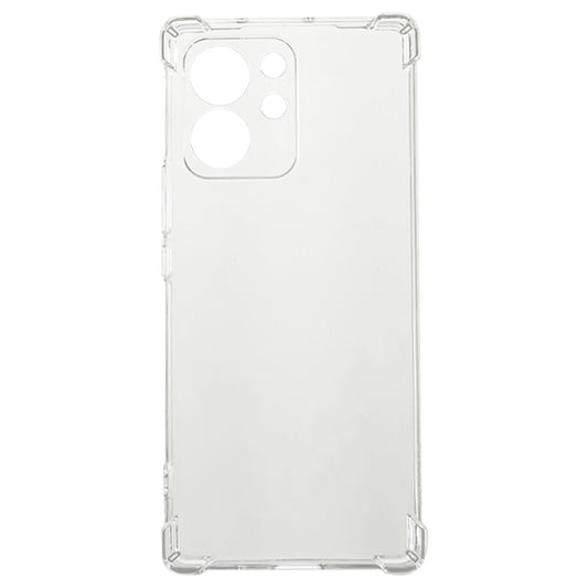 For Honor 80 SE 5G Flexible TPU Case Reinforced Corner Anti-drop Clear Phone Cover