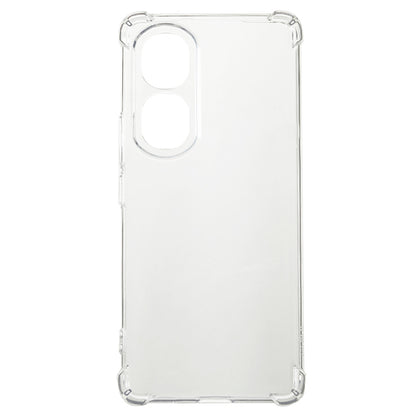 For Honor 80 Pro 5G Transparent Phone Case Drop-proof Corner Protective TPU Cover