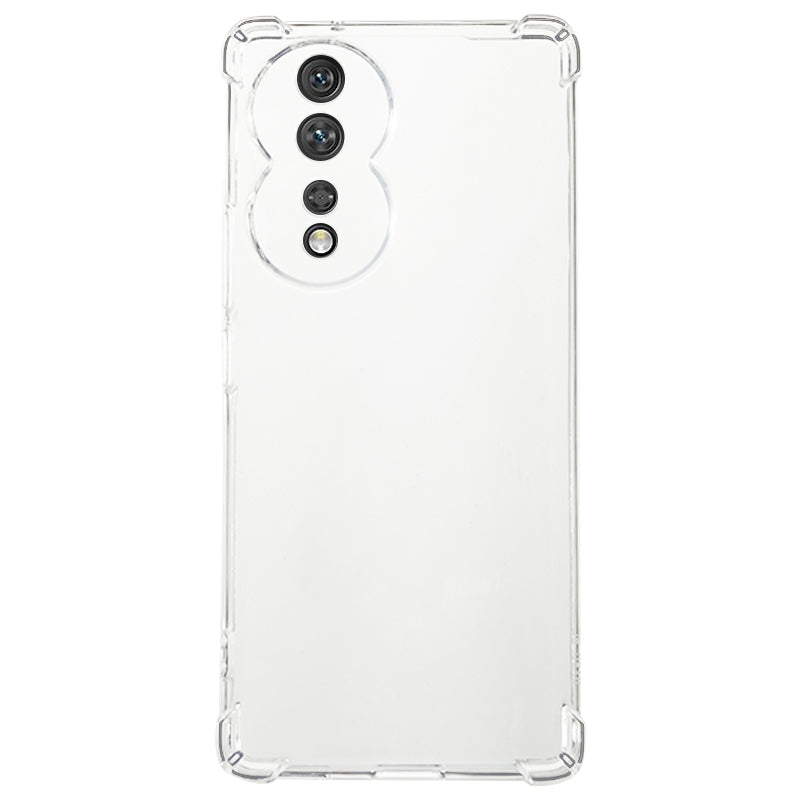 Phone TPU Case for Honor 80 5G , Transparent Anti-drop Corner Protection Phone Cover