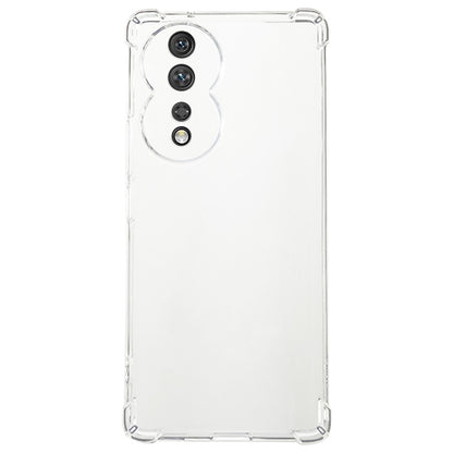 Phone TPU Case for Honor 80 5G , Transparent Anti-drop Corner Protection Phone Cover