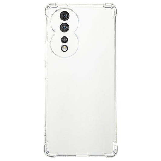 Phone TPU Case for Honor 80 5G , Transparent Anti-drop Corner Protection Phone Cover