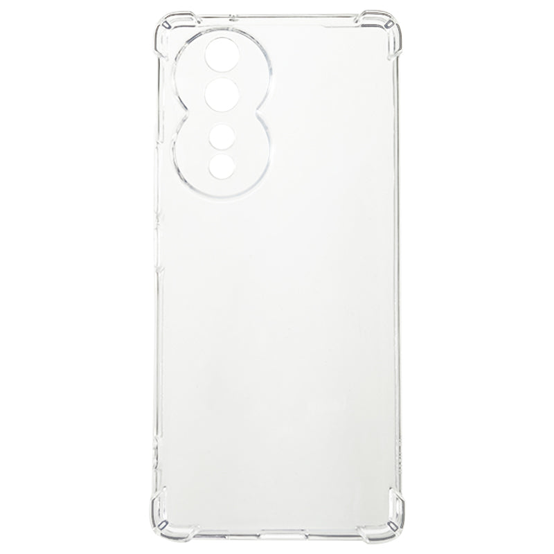 Phone TPU Case for Honor 80 5G , Transparent Anti-drop Corner Protection Phone Cover