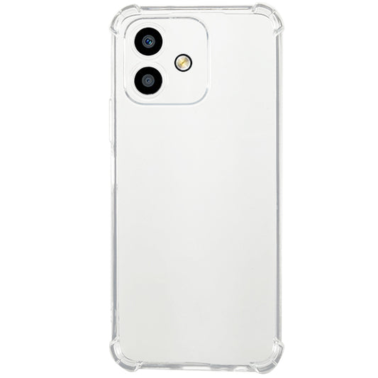 For Honor Play6C 4G Transparent Flexible TPU Phone Cover Shockproof Corner Phone Case